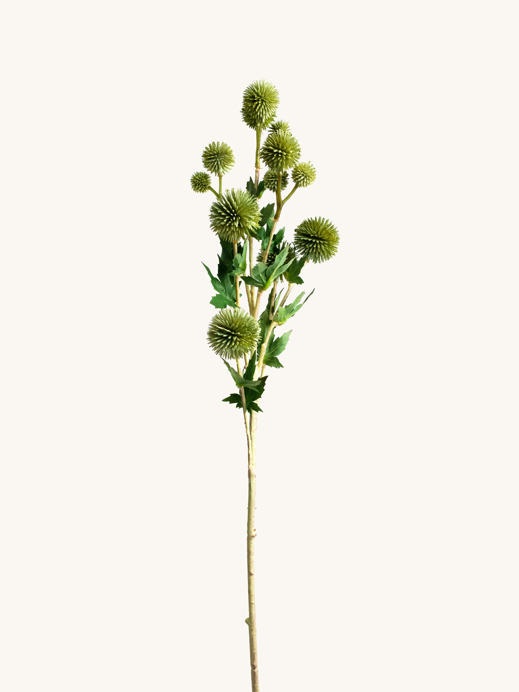 Dusty Green Faux Echinops Globe Thistle - 25.5"