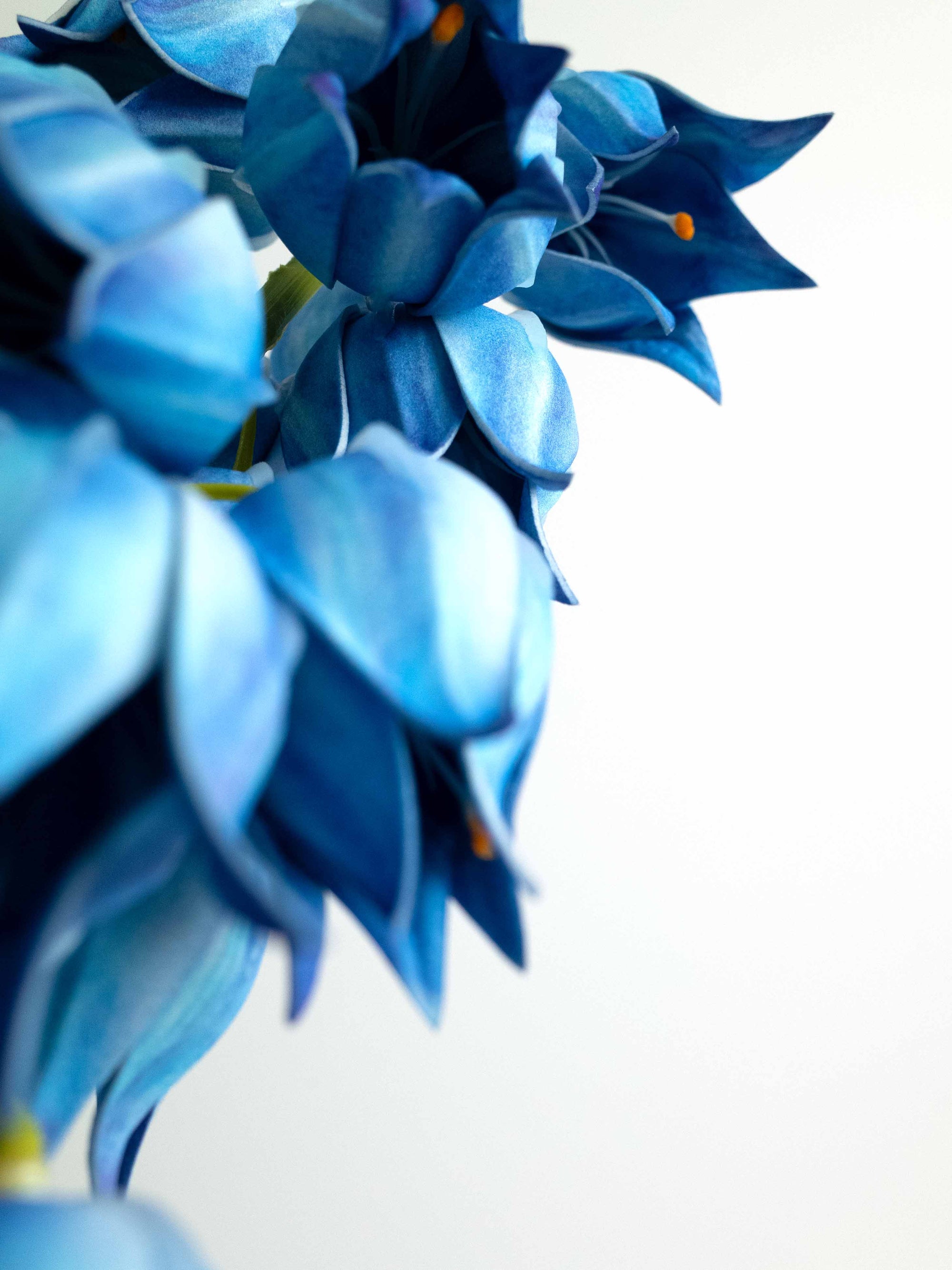 Blue Artificial Campanula Bellflower - 39"