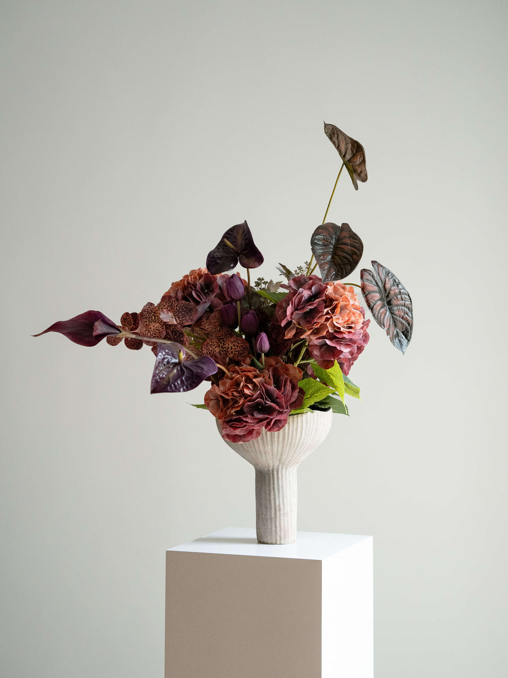 Lotus Chalice — Sculptural Ceramic Vase