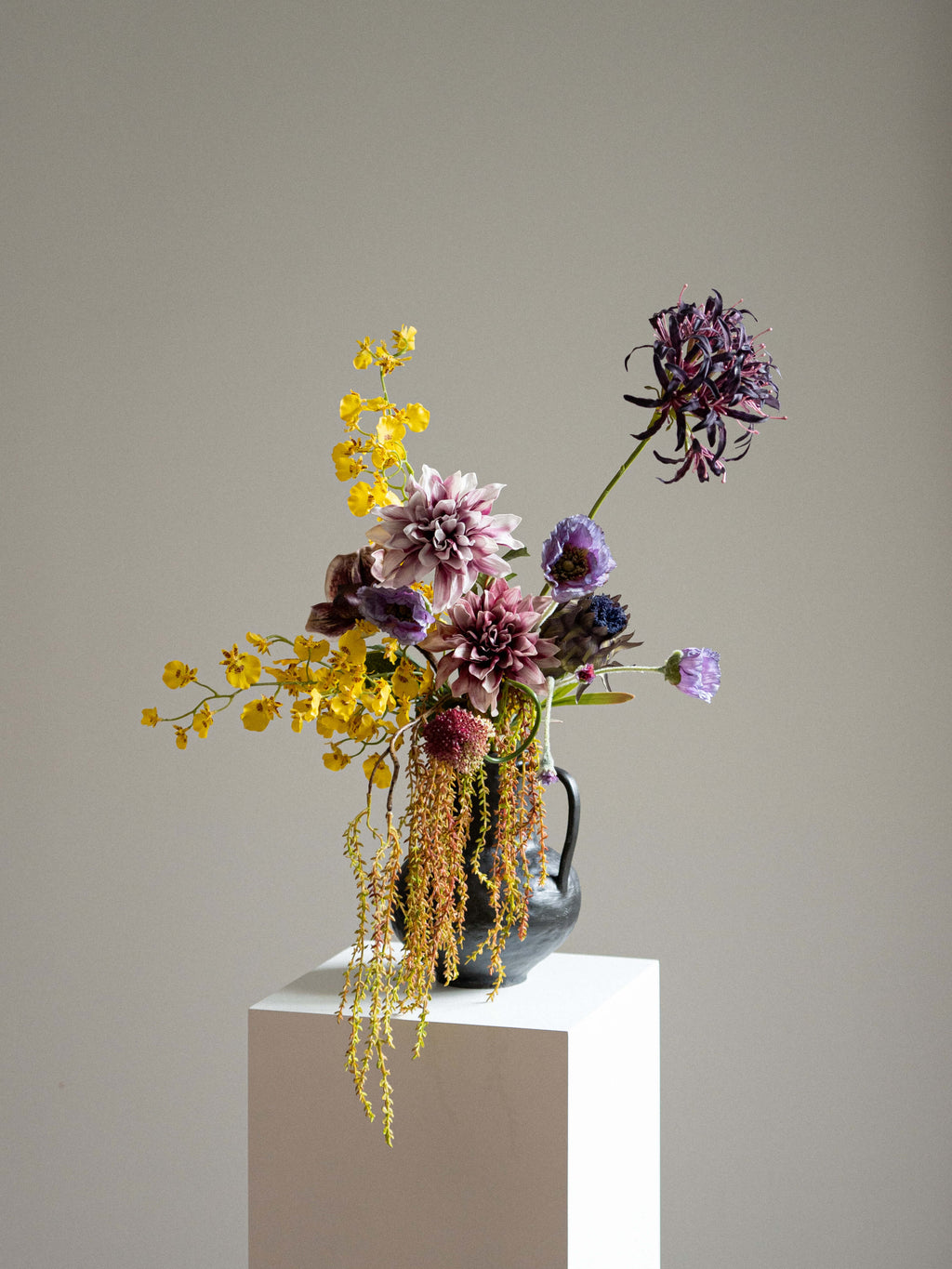 Shadow Glazed — Ceramic Pitcher Vase