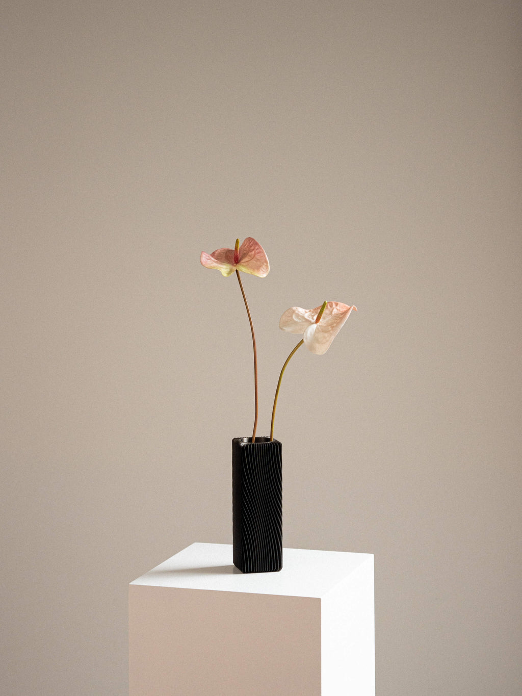 Obsidian Flow 3D Printed Vase