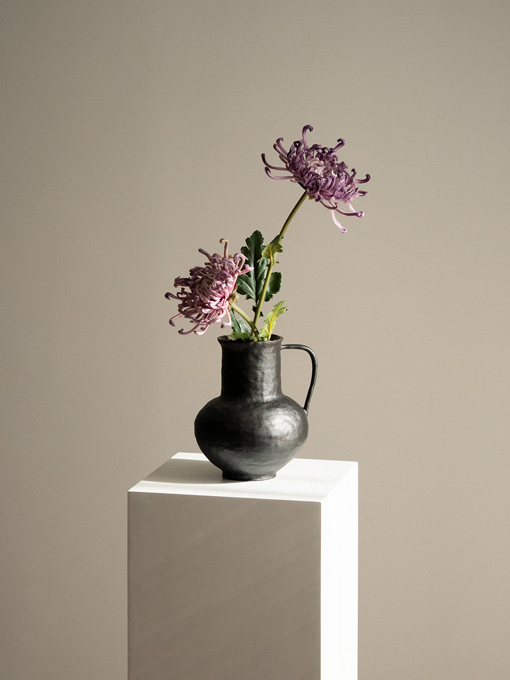 Shadow Glazed — Ceramic Pitcher Vase
